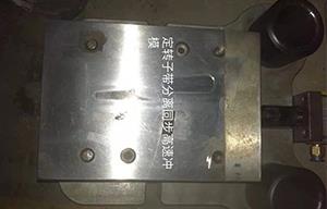 High speed punching die for stator with separated rotor